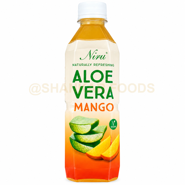 NIRU ALOE VERA MANGO DRINK 12*500ML